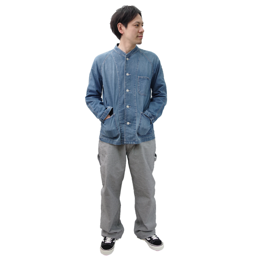 ORDINARY FITS(オーディナリーフィッツ)】DENIM COVERALL 2nd USED 