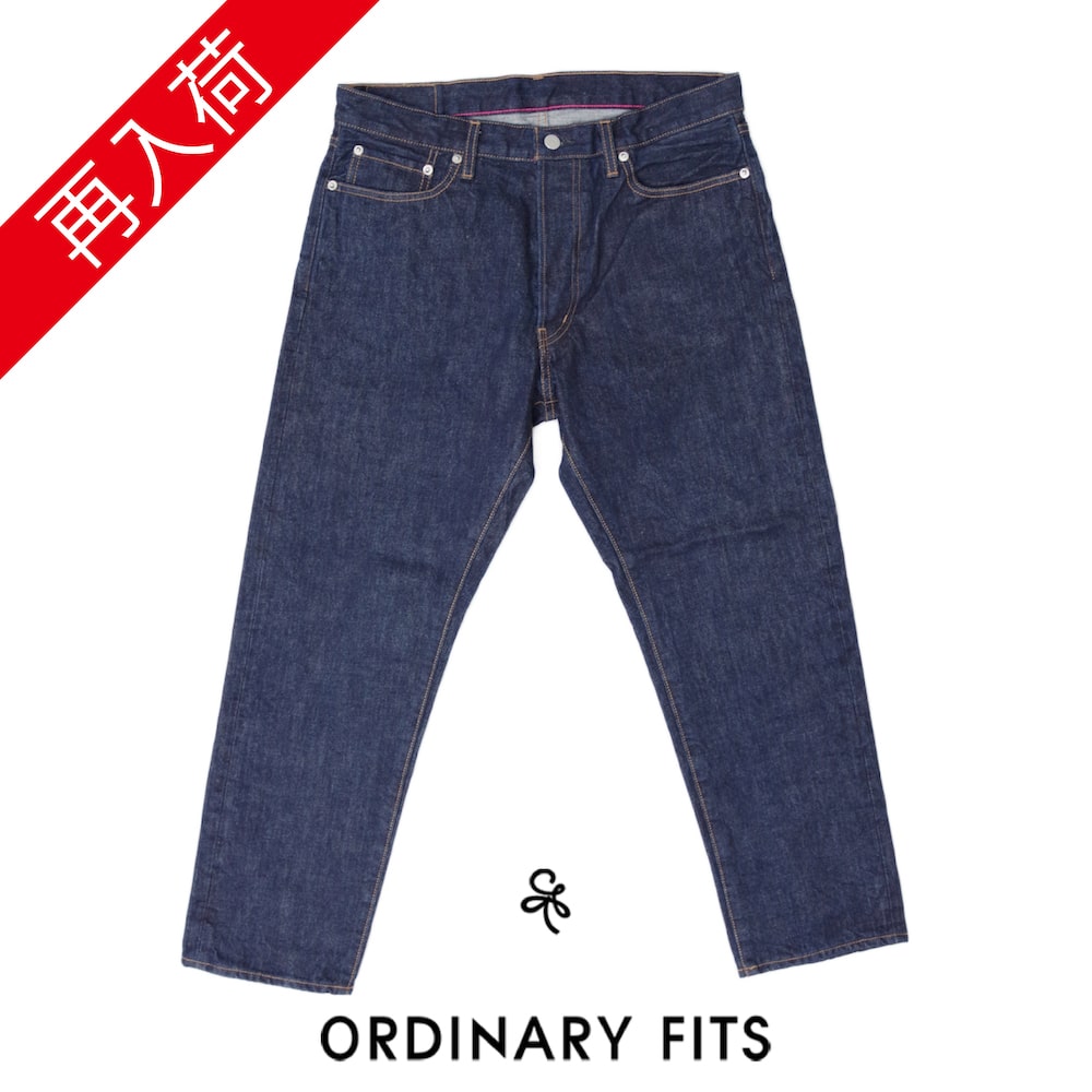 ORDINARY FITS(オーディナリーフィッツ)】5PKT ANKLE DENIM one wash 5