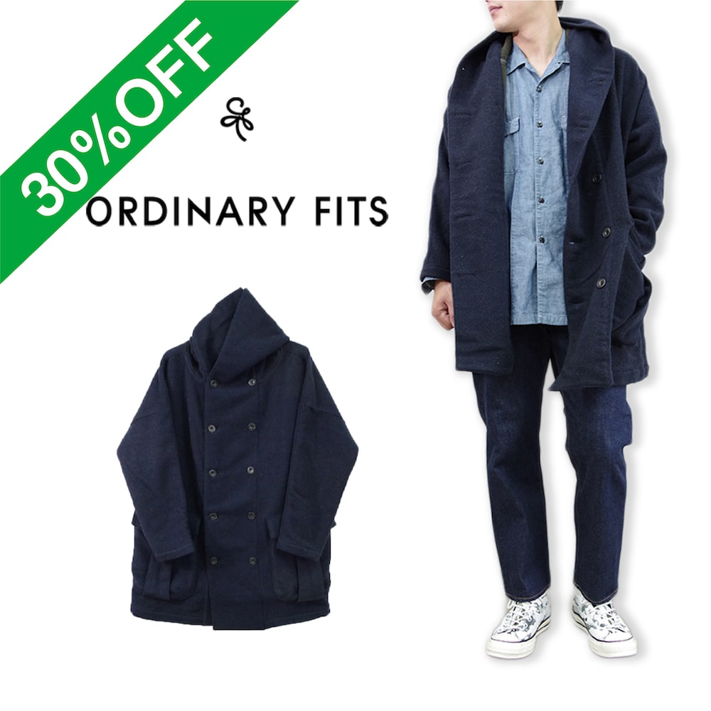 Ordinary fits オーディナリーフィッツ　ダッフルコートサイズ34