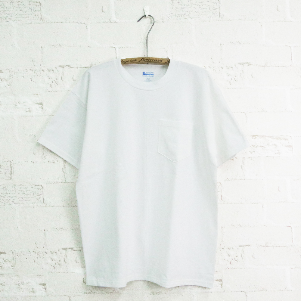 【LIFEWEAR(ライフウェア)】【シミあり20%OFF】Made In USA 7oz S/S POCKET Tee