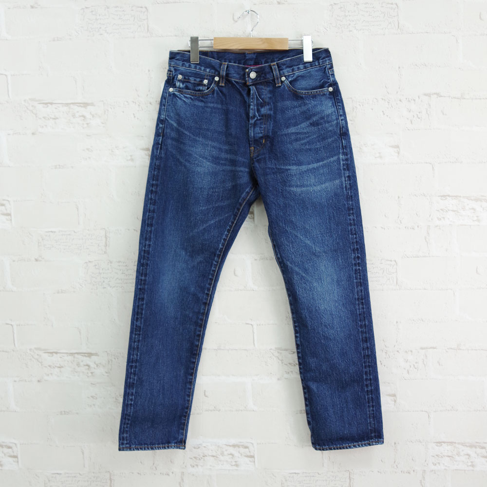 【ORDINARY FITS(オーディナリーフィッツ)】5PKT ANKLE DENIM USED WASH 1YEAR 5ポケットアンクルデニム ユーズドウォッシュ 1イヤー