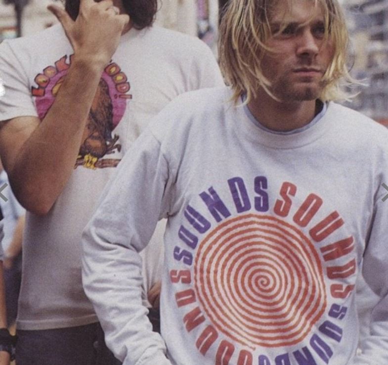 MUSIC Tee(ミュージックティー)】SOUNDS (As Worn By Kurt Cobain 