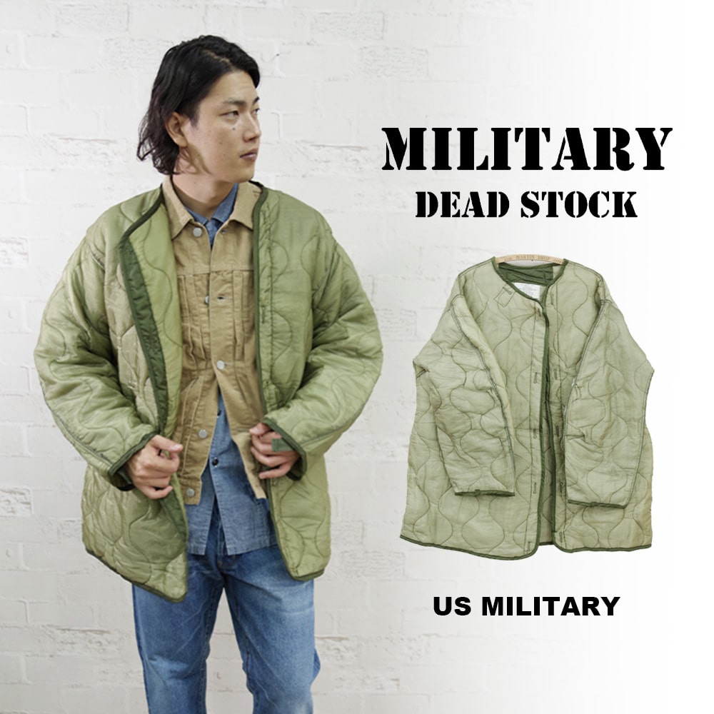 【MILITARY DEADSTOCK(ミリタリーデッドストック)】US ARMY M-65 FIELDPARKA LINER ユーエスアーミーM-65パーカライナーデッドストック