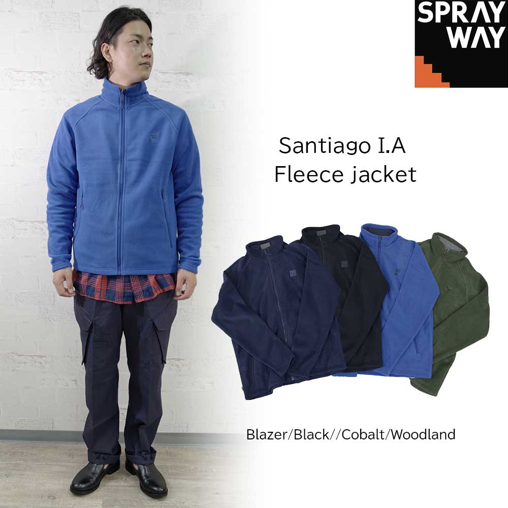 【SPRAYWAY(スプレーウェイ)】Santiago I.A Fleece Jacket サンティアゴ アイエーフリースジャケット