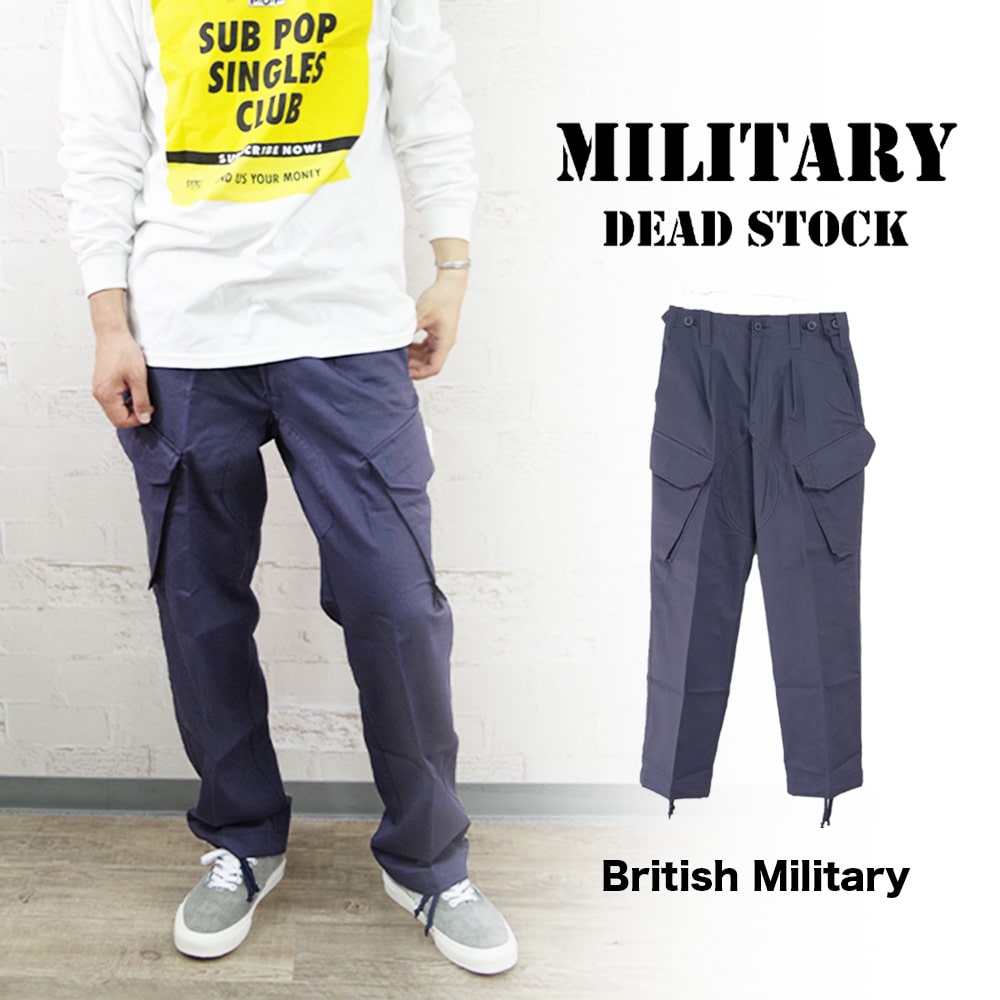 【MILITARY DEADSTOCK(ミリタリーデッドストック)】British Military Royal Navy PCS Trousers ブリティッシュミリタリー ロイヤルネイビー PCSトラウザーズ