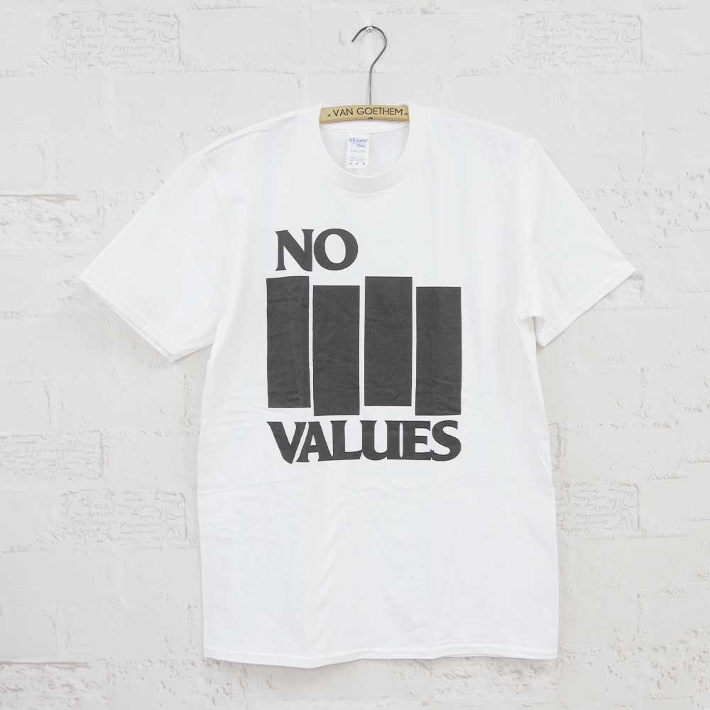 【MUSIC Tee(ミュージックティー)】No Values (As Worn By Henry Rollins, Black Flag) ノーヴァリューズ ヘンリー・ロリンズ ブラックフラッグ