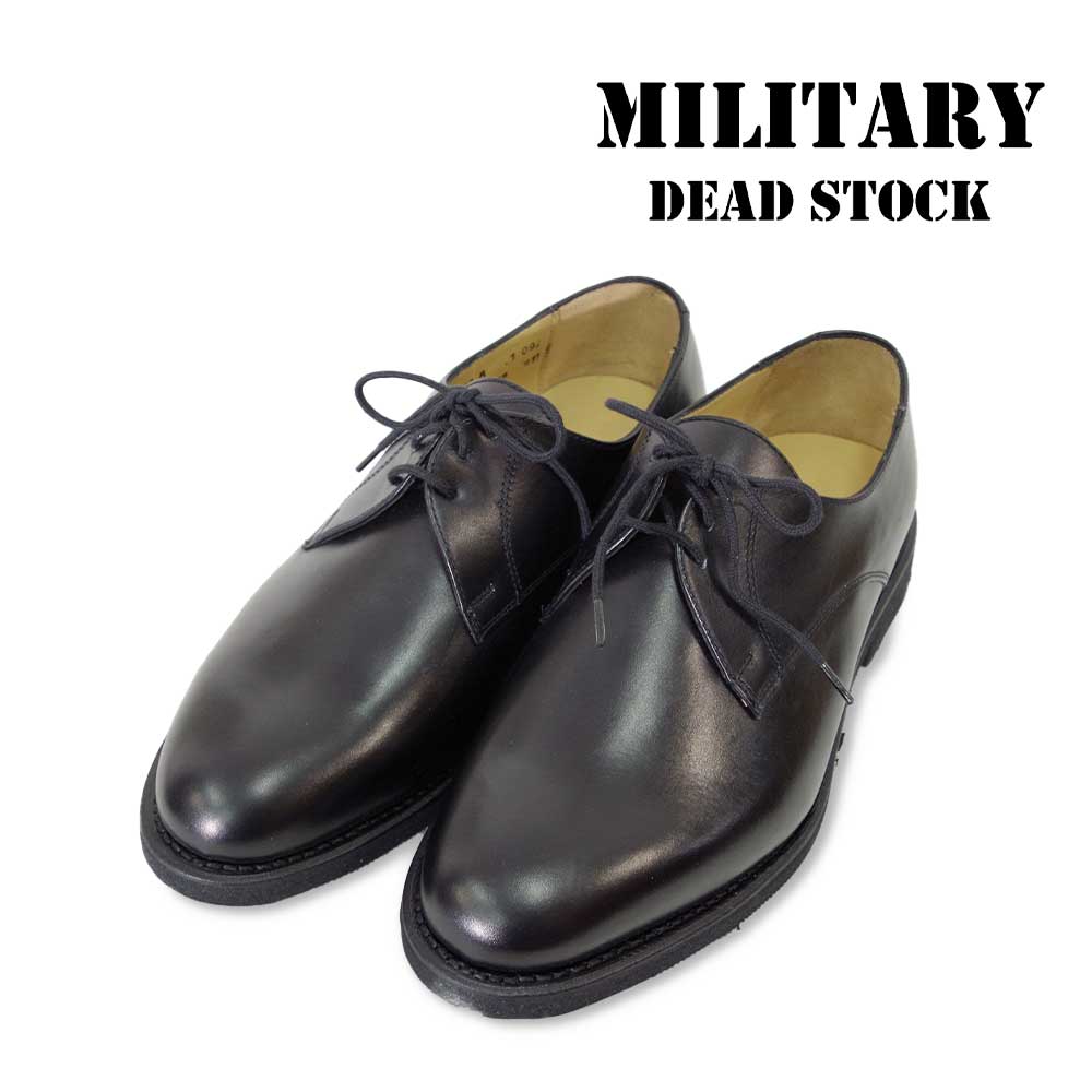 【MILITARY DEADSTOCK(ミリタリーデッドストック)】French Military Officer shoes SIZE40 フランス軍 オフィサーシューズ サイズ40