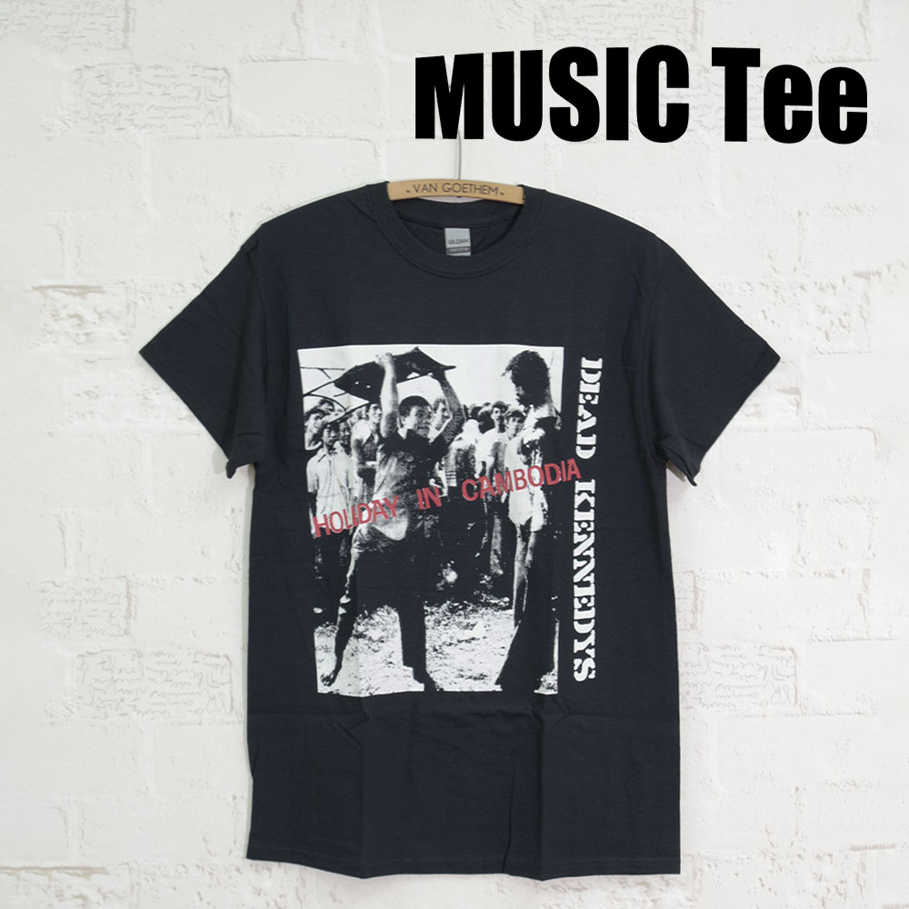 MUSIC Tee(ミュージックティー)】DEAD KENNEDYS HOLIDAY IN CAMBODIA デッドケネディーズ ホリデイインカンボジア  | LIME ON DISH