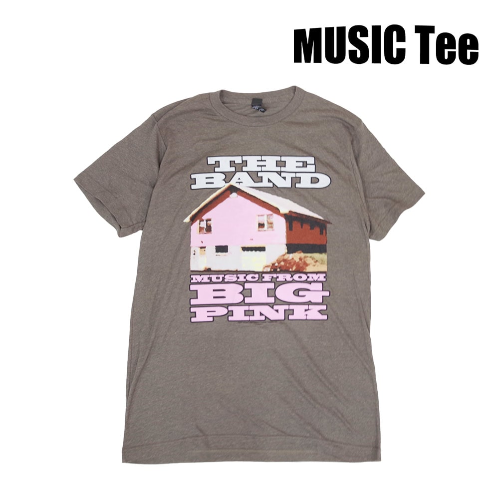 【MUSIC Tee(ミュージックティー)】 S/S PRINT TEE “BIG PINK”-THE BAND 半袖Tee ビッグピンク ザ・バンド