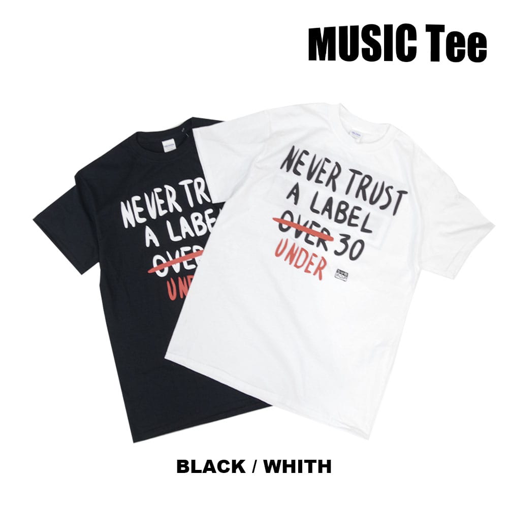 【MUSIC Tee(ミュージックティー)】S/S PRINT TEE “NEVER TRUST”-SUB POP 半袖Teeシャツ ネヴァートラスト サブポップ