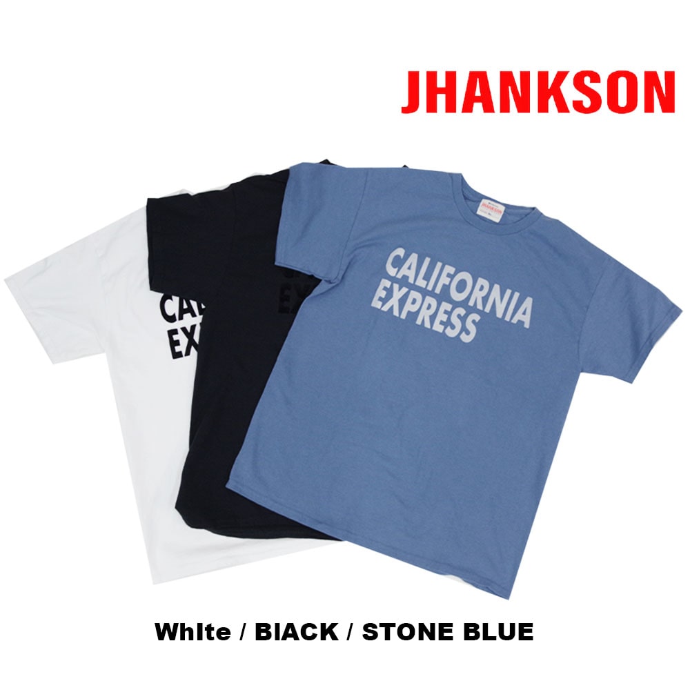 【JHANKSON(ジャンクソン)】S/S Tee CALIFORNIA EXPRESS カリフォルニアエクスプレス