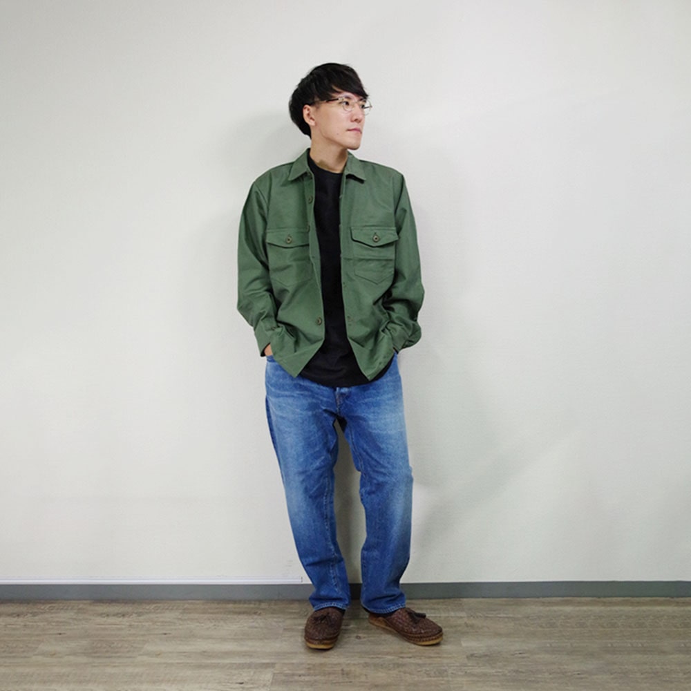 MILITARY DEADSTOCK(ミリタリーデッドストック)】USA製 Fatigue Shirts