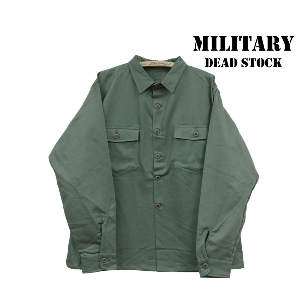 【MILITARY DEADSTOCK(ミリタリーデッドストック)】USA製 Fatigue Shirts By Winfield アメリカ製 ファティーグシャツ ウィンフィールド社製