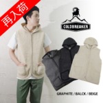 【COLD BREAKER コールドブレーカー】BOA WOOL HOOD VEST ボアウール フードベスト | LIME ON DISH