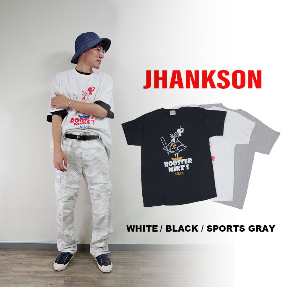 【JHANKSON(ジャンクソン)】S/S Tee ROOSTER ルースター