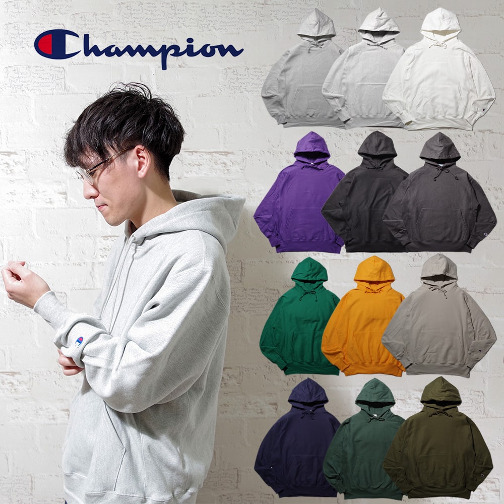 CHAMPION(チャンピオン)】REVERSE WEAVE HOODIE USA企画リバース