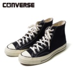 Converse チャックテイラー ct70 ハイカット ブラック US企画 数量限定】CT70 LEATHER（レザー） BLACK Zipper Heel HI CUT