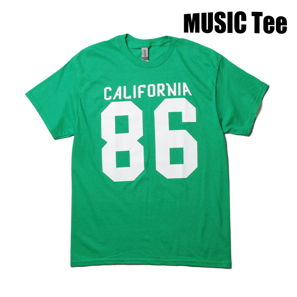 【MUSIC Tee(ミュージックティー)】California 86 (As Worn By Damon Albarn, Blur/Gorillaz) T-Shirt デーモン・アルバーン着用 ブラー ゴリラズ