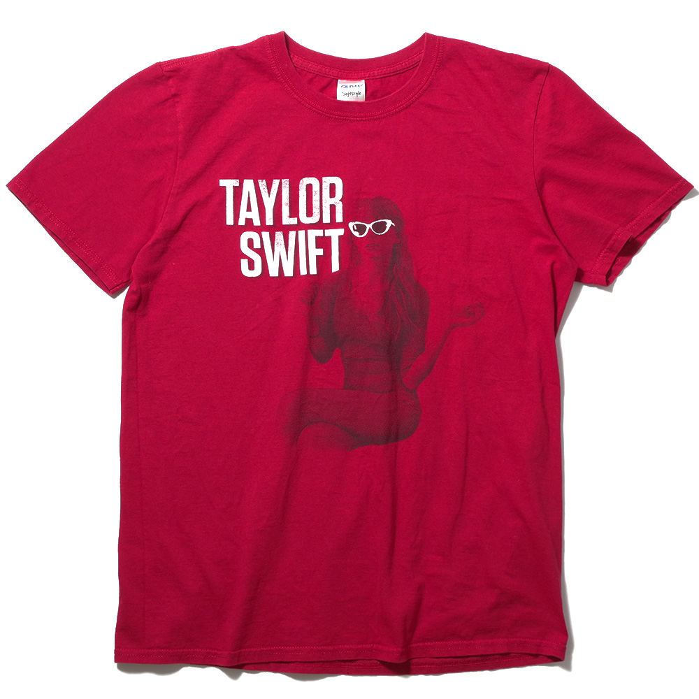 USED MUSIC Tee Taylor Swift 2013 RED TOUR テイラー・スウィフト ツアーTee M