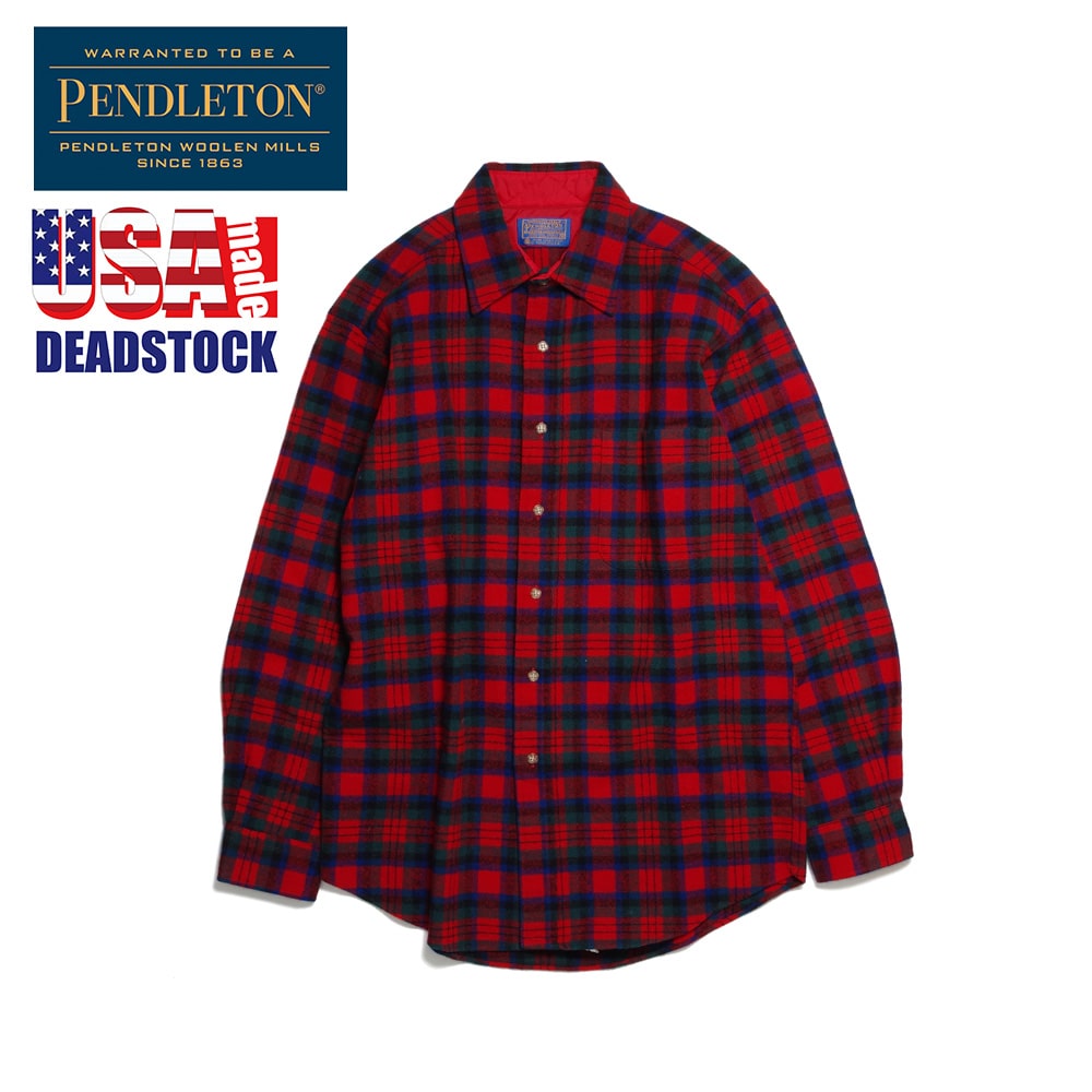 【USA Made DEADSTOCK(アメリカ製デッドストック)】PENDLETON 80’s DEADSTOCK WOOL SHIRTS ペンドルトン ウールシャツ
