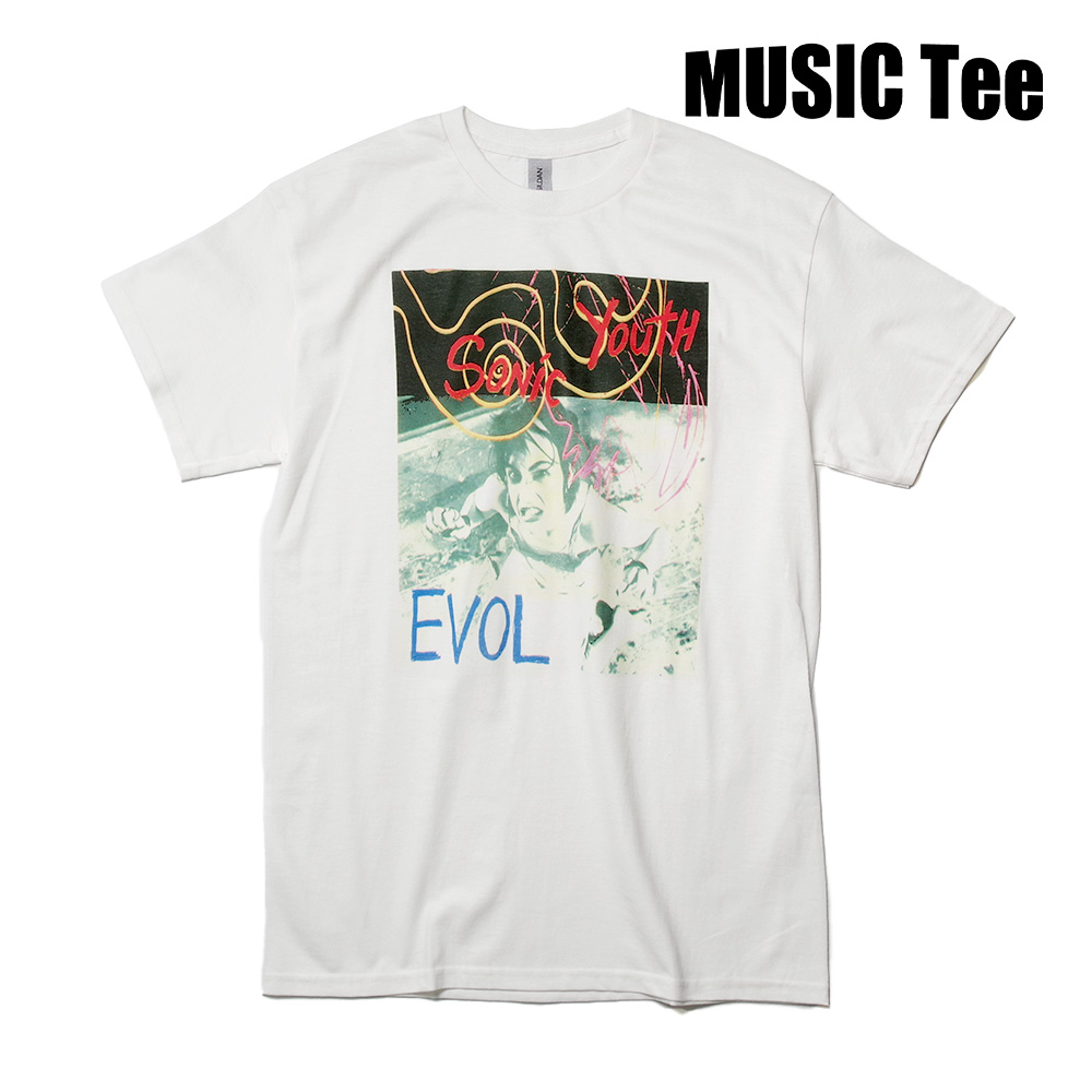 【MUSIC Tee(ミュージックティー)】EVOL-SONIC YOUTH S/S Tee エヴォル ソニック・ユース 半袖Teeシャツ