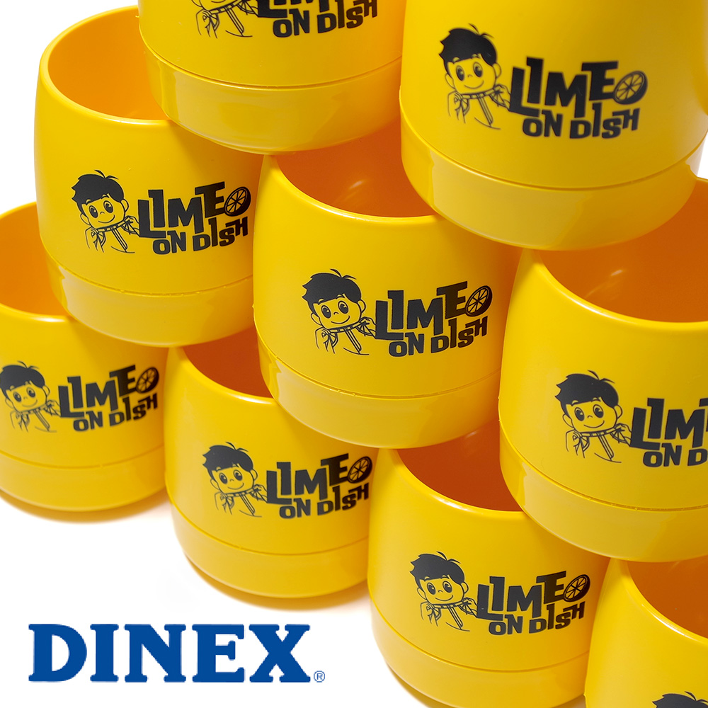 【DINEX(ダイネックス)】Printed 8ozMUG LIME ON DISH LIMITED プリントマグ 8オンス ライムオンディッシュ限定