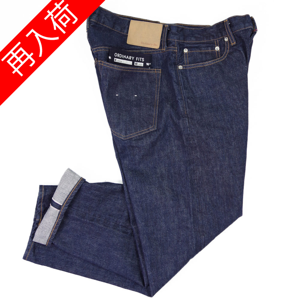【ORDINARY FITS(オーディナリーフィッツ)】5PKT ANKLE DENIM one wash 5ポケット アンクルデニム ワンウォッシュ