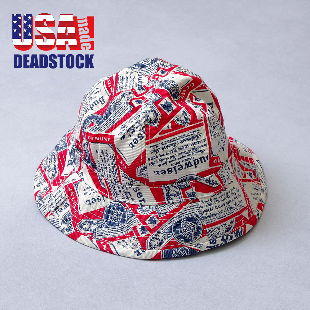 【USA Made DEADSTOCK(アメリカ製デッドストック)】 USA製 DOME Budweiser LOGO アメリカ製ドームハット バドワイザーロゴ