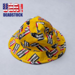 80s90s チャンピオンプラグハット USA製 ヴィンテージ 総柄 80s90s