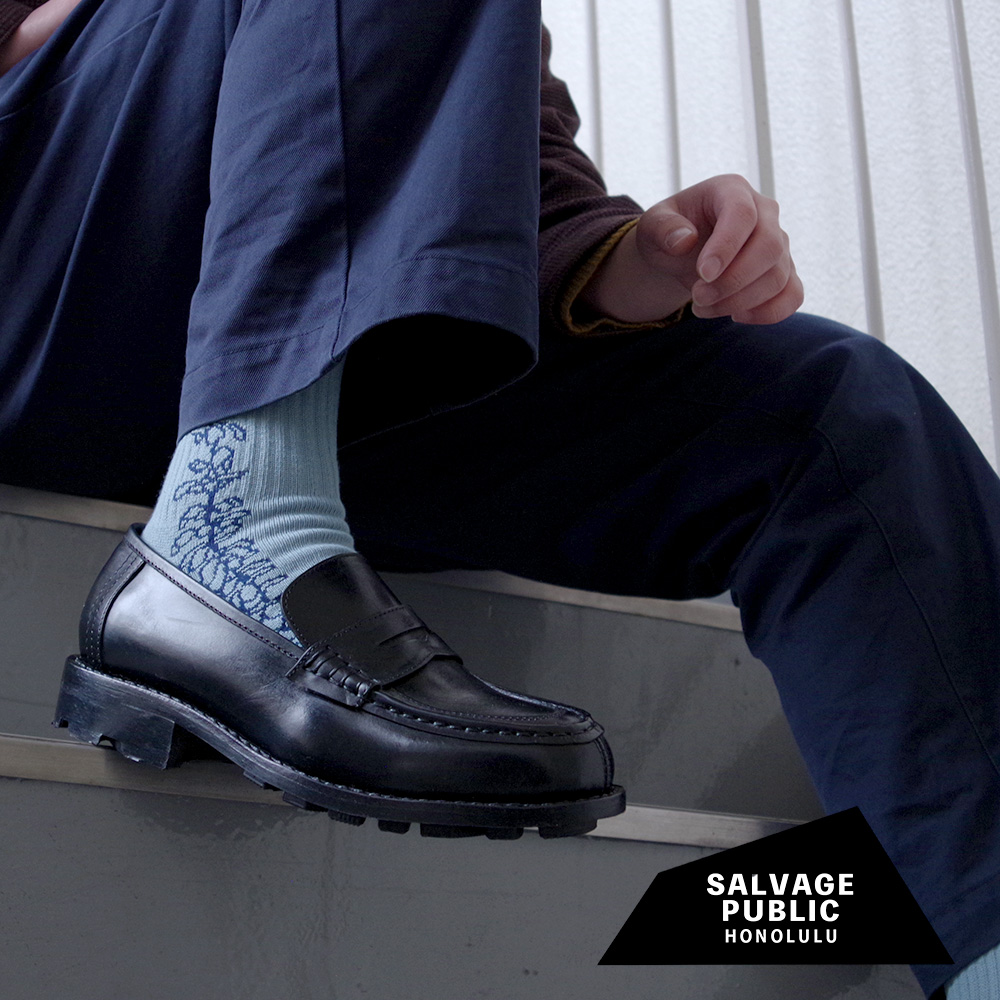 【SALVAGE PUBLIC(サルヴェージ・パブリック)】Made In Japan Socks pua 日本製ソックス プア