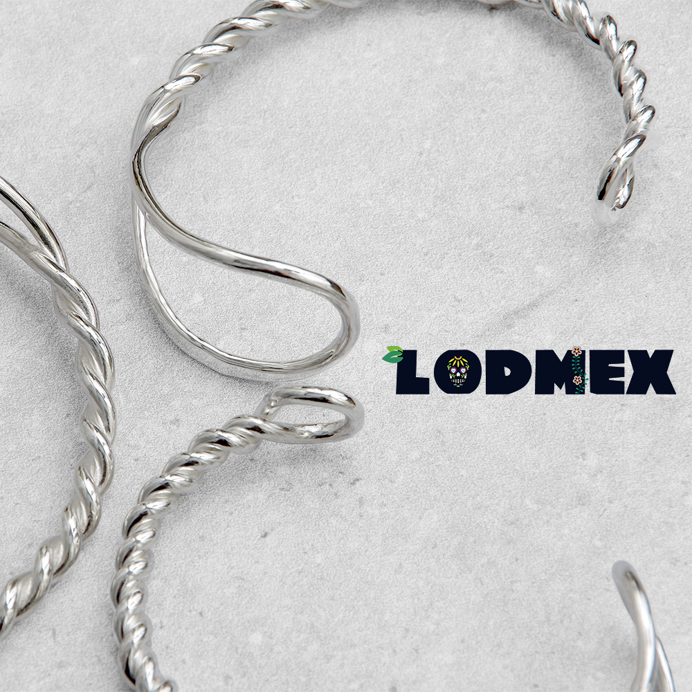 【LODMEX ロッドメックス】Silver950 Bangle Model:Tonina シルバーバングル トニナ