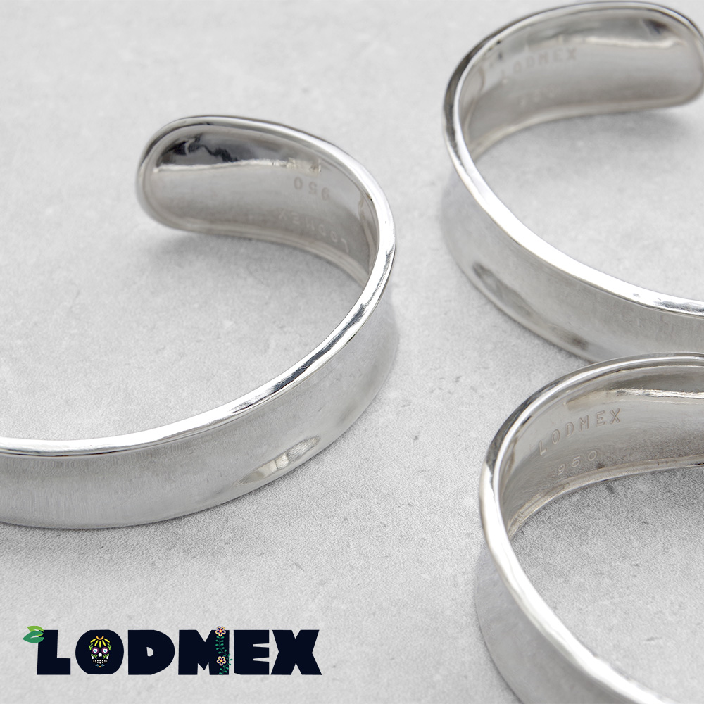 【LODMEX ロッドメックス】Silver950 Bangle Model:Metate シルバーバングル メタテ