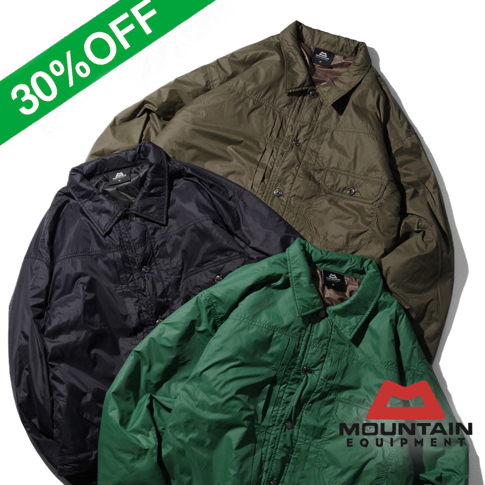 MOUNTAIN EQUIPMENT マウンテンイクイップメント】INSULATED PLEATS 