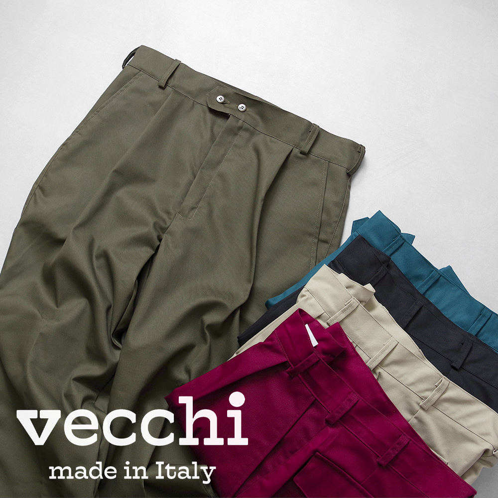 【vecchi ベッキ】Made In Italy Work Pants LAVORO イタリア製 ワークパンツ ラヴォーロ