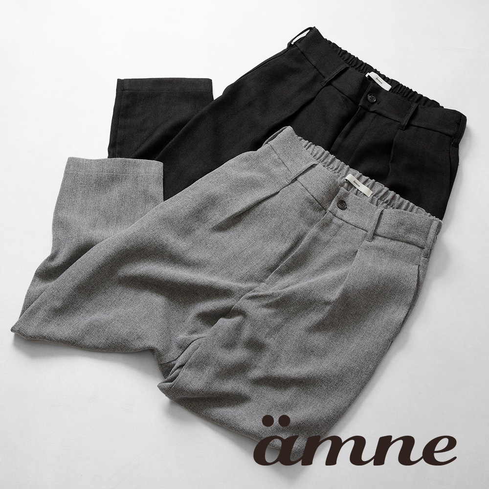 【ämne アンヌ】HERRINGBONE bonito’s ヘリンボーン ボニート パンツ