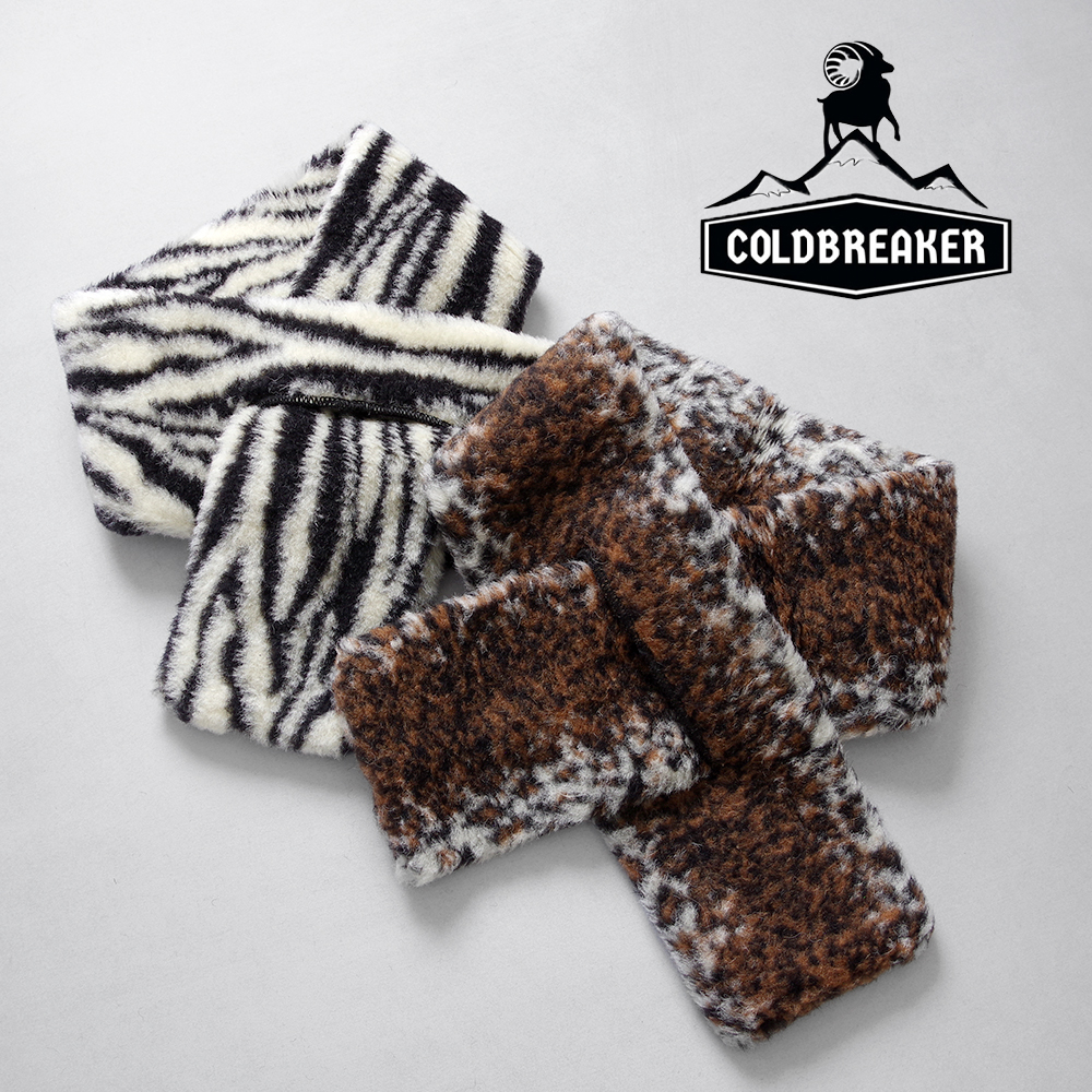 【COLD BREAKER コールドブレーカー】Boa slit Scarf ボアスリットスカーフ