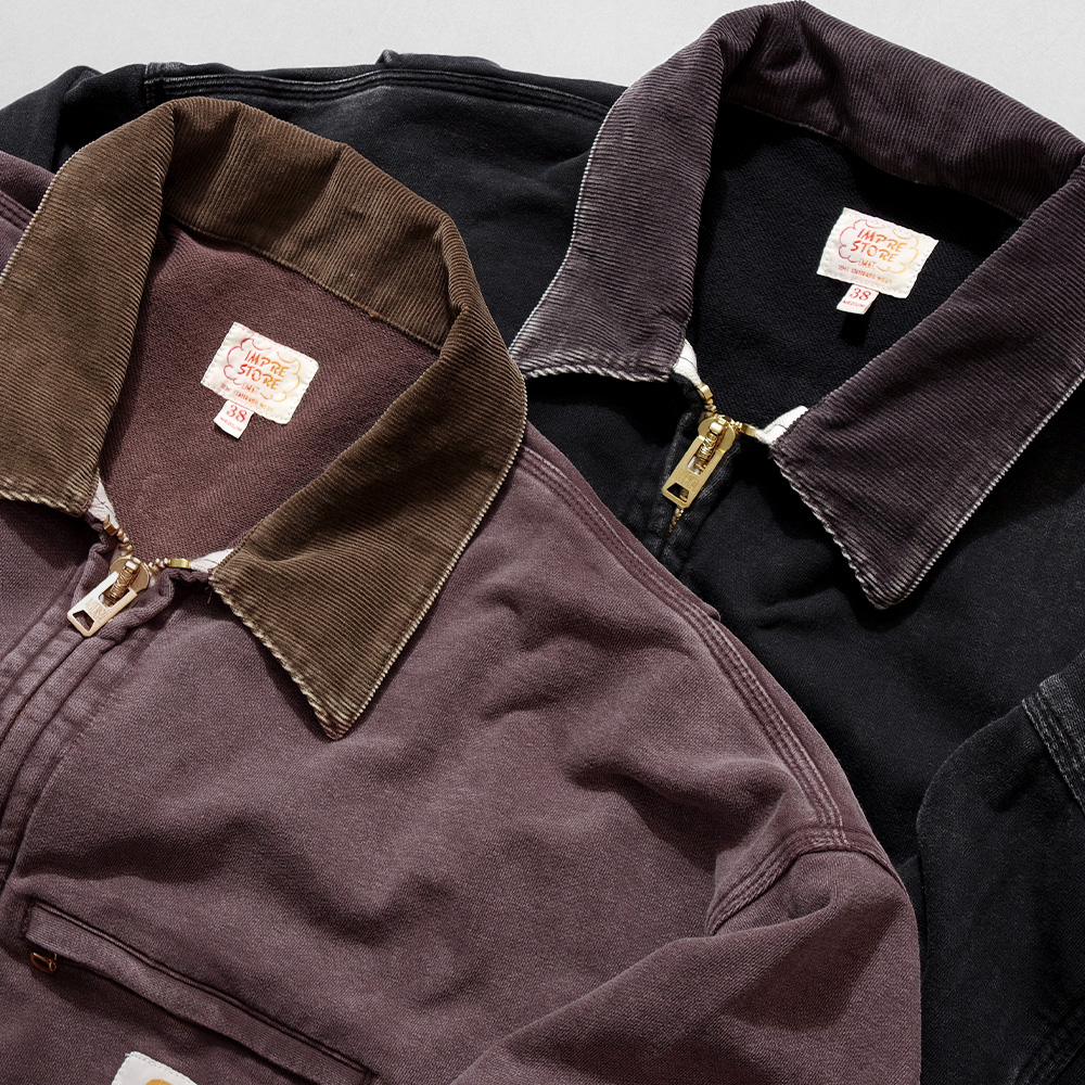 IMPRESTORE インプレストア】Bobby Double Zip Work Jacket ボビー 