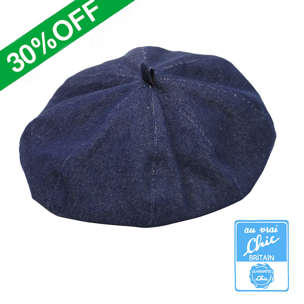 【Au Vrai Chic オーブライシック】DENIM BERET デニムベレー