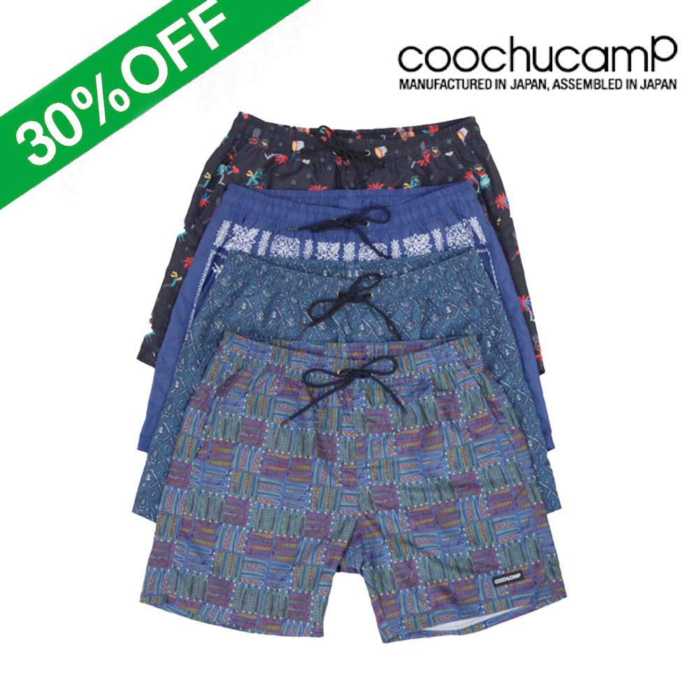 【coochucamP クーチューキャンプ】Happy Board Shorts ハッピーボードショーツ