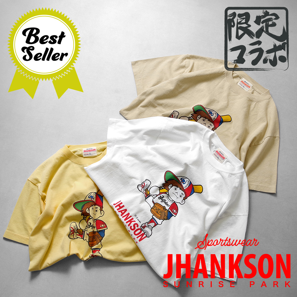 【JHANKSON ジャンクソン】S/S Tee BUFFA-KUN TEE バッファ君Tee