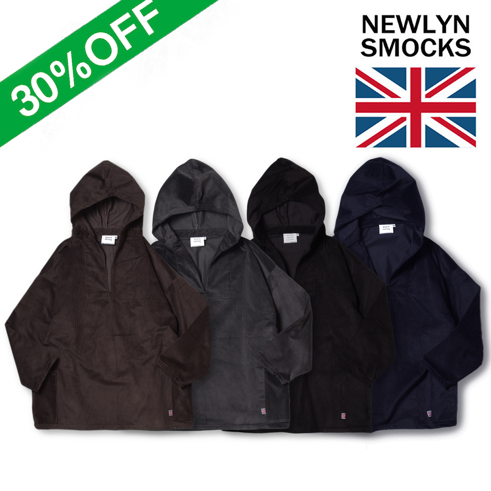 【NEWLYN SMOCKS(ニューリンスモック)】Hood Smocks Corduroy フードスモック コーデュロイ
