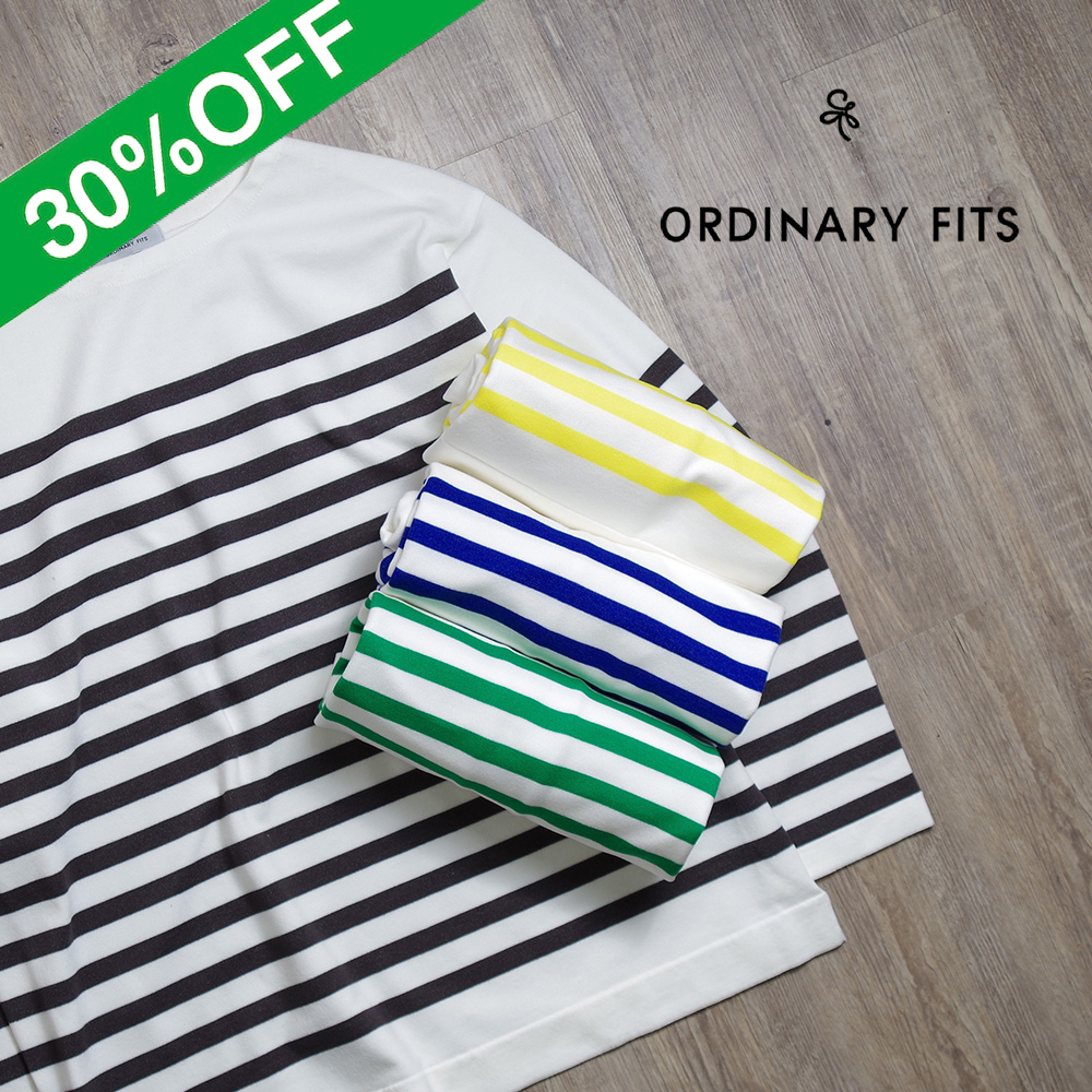 【ORDINARY FITS(オーディナリーフィッツ)】EURO BASQUE KNIT ユーロバスクニット