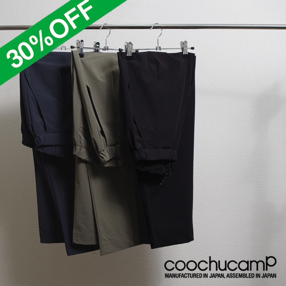 【coochucamP クーチューキャンプ】Happy 4Way Wide Pants ハッピー4ウェイ ワイドパンツ