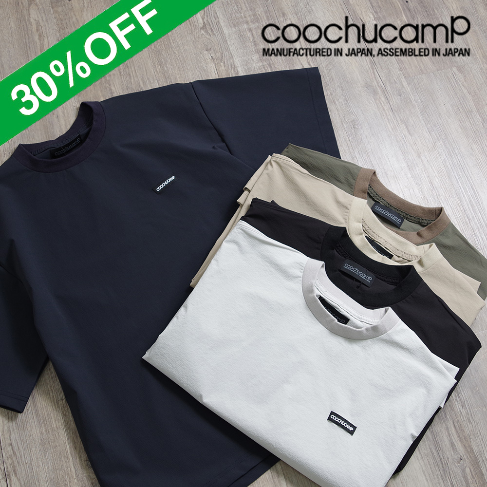 【coochucamP クーチューキャンプ】Happy 4Way relax T-shirt ハッピー4ウェイ リラックス Tシャツ