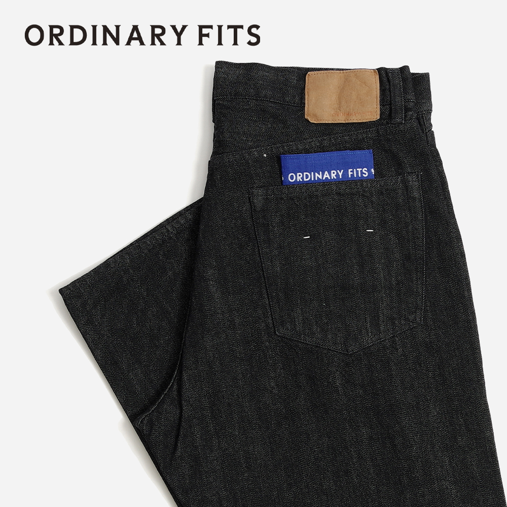 【ORDINARY FITS(オーディナリーフィッツ)】LIMITED MODEL 5PKT BLACKJEANS 117 TYPE LOOSE ONE WASH 限定モデル 5ポケットブラックジーンズ 117 タイプルーズ ワンウォッシュ
