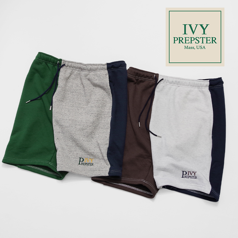 【IVY PREPSTER アイビープレップスター】Dover Crazy Sweat Shorts ドーヴァー クレイジースウェットショーツ