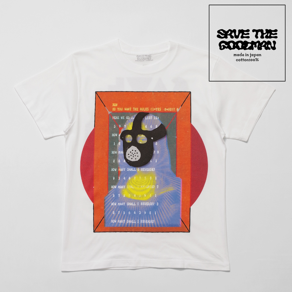 【SAVE THE GOODMAN セイヴザグッドマン】Graphic Art Tee “Mona Lisa” グラフィックアートTシャツ モナリザ