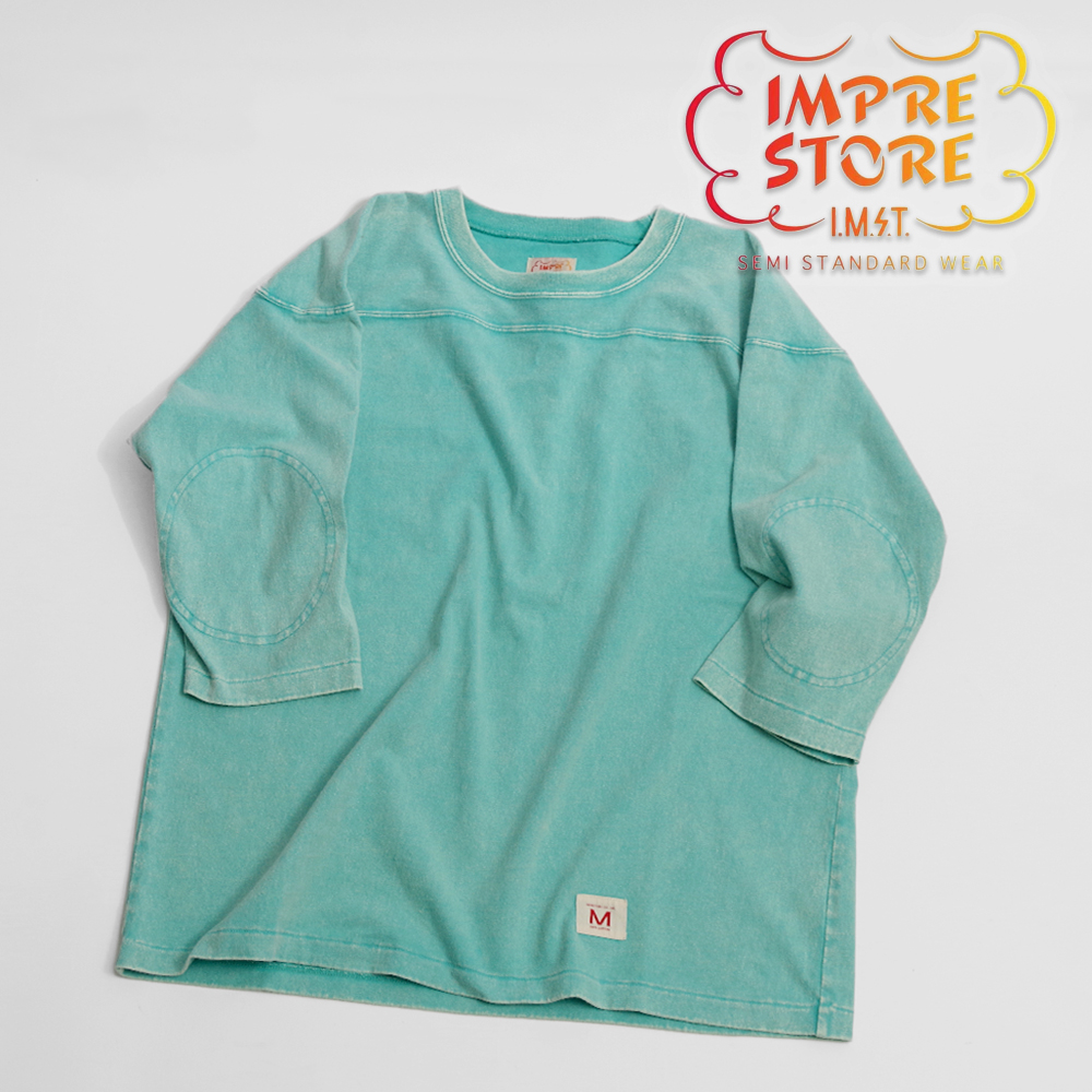 【IMPRESTORE インプレストア】NEW COLOR Sonya t-cloth V.D Football half sleeve 新色 ソーニャ ヴィンテージダイ フットボール5分袖