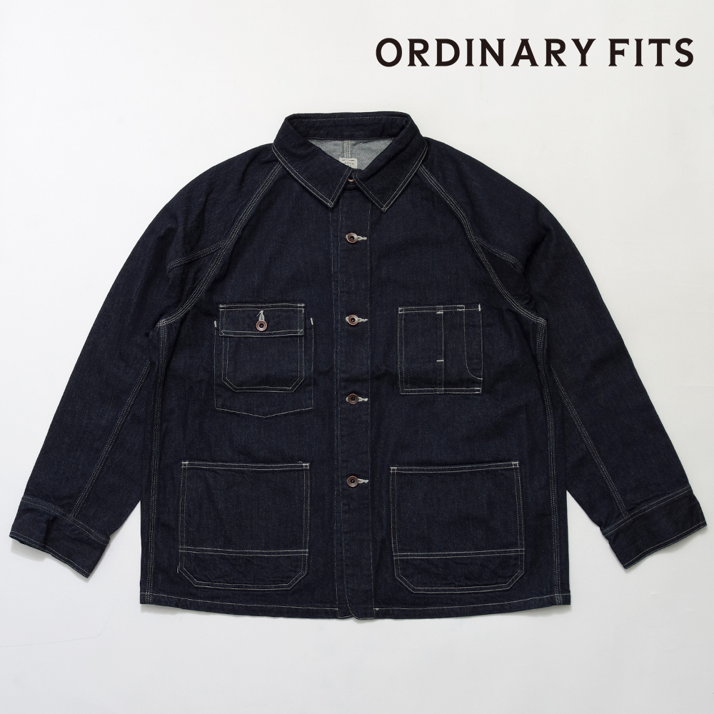 【ORDINARY FITS オーディナリーフィッツ】US COVERALL ONE WASH ユーエスカバーオール ワンウォッシュ