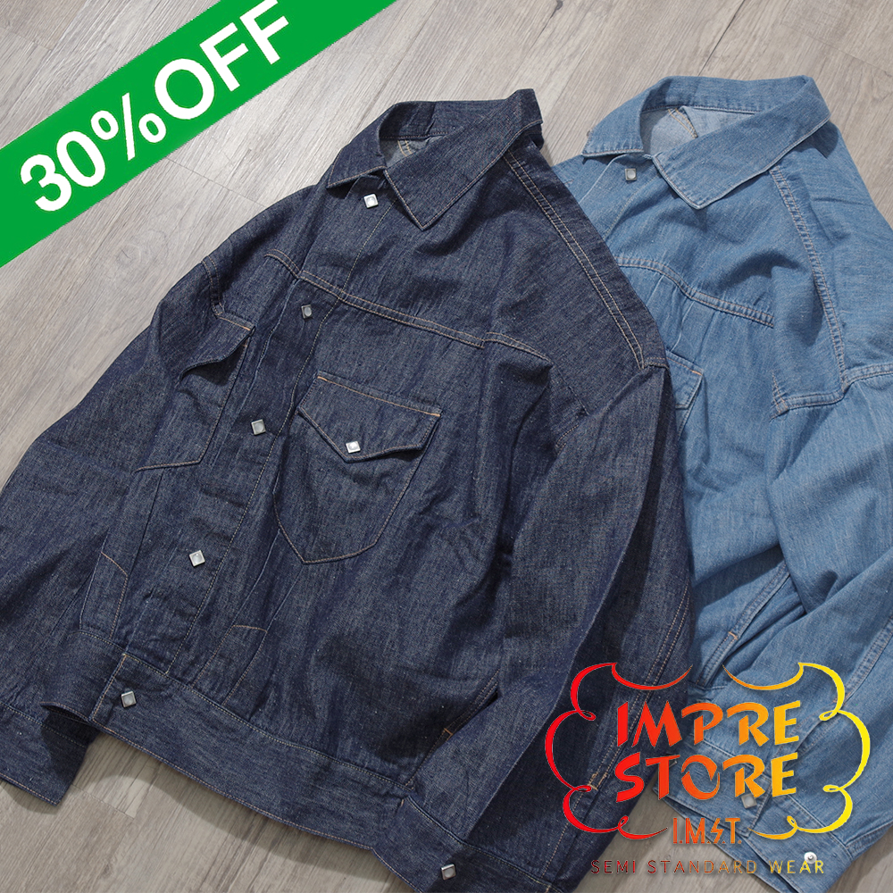 【IMPRESTORE インプレストア】6.5oz Denim Western Jacket LORRAINE デニムウェスタンジャケット ローレイン